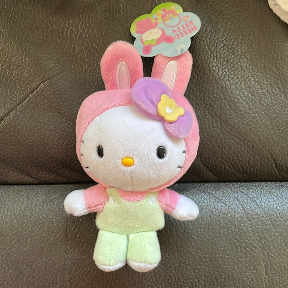 Cute spring bunny hello kitty